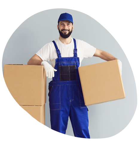 Tahzeel delivery van in UAE streets